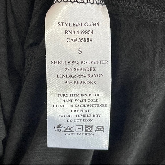 NWT SAGE THE LABEL Anthropologie Black Sequin Mini Dress, Small - Picture 9 of 10